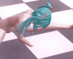 【MMD】Mr Kanon - Checkmate (Comparison of boobs)【R-18】