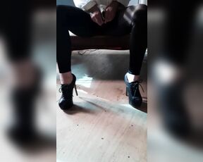 Pissing in my high heels again