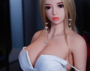 Hot Blonde Full Size Sex Dolls Teen for Doggystyle