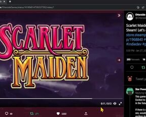 Scarlet Maiden by Otterside FUCKING Games!