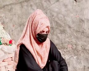 Indian beautifull Muslim hijab girl sex with business partner hard sex pussy and anal sex