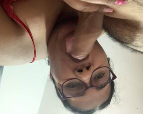 Colombian big ass sucking deliciously her Mexican lover