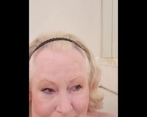 Dirty Talking Granny Wants to Help You Get Off