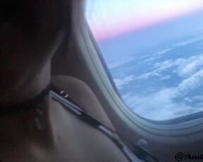 Public Blowjob on an Airplane (Mile High Club)